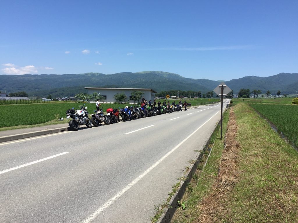 夏の社内ツーリング in 長野県安曇野市！