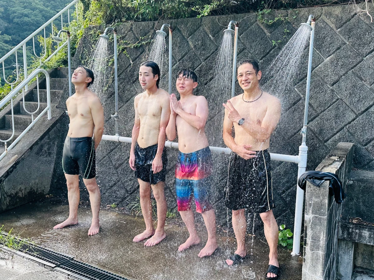 シャワーも気持ちよさそうです