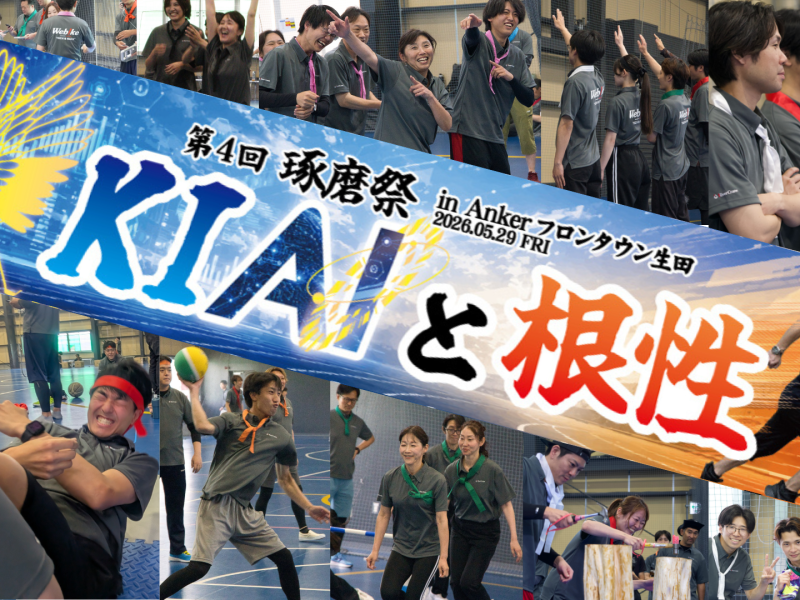 【名物】第4回「琢磨祭」を開催しました -KIAIと根性-