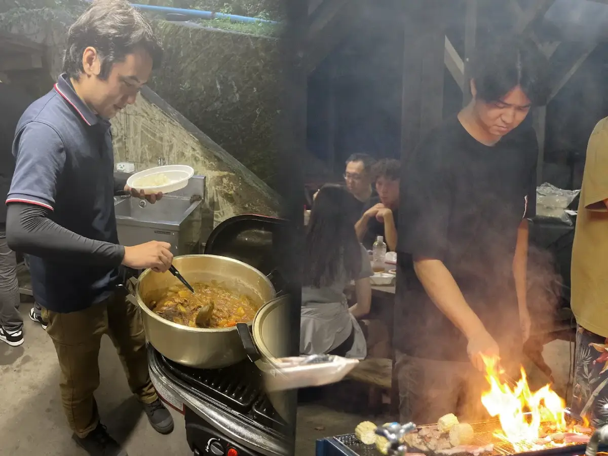 待ちに待ったBBQの時間