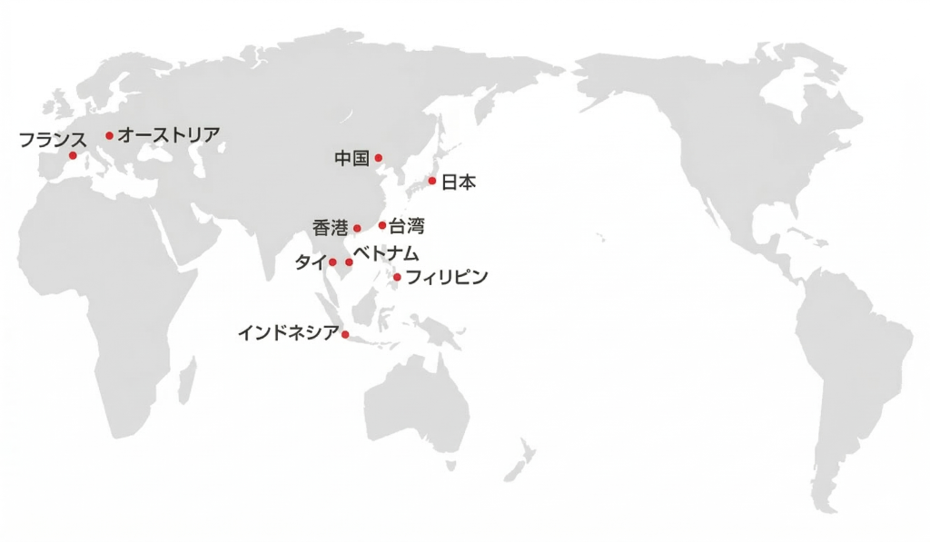 webikeグローバル拠点